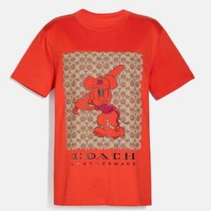 Coach x Disney Mickey Mouse Baseball Shirt